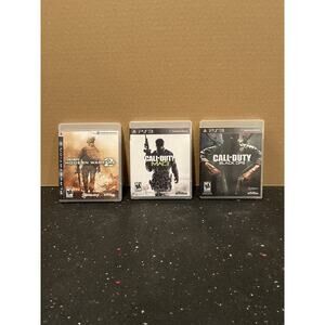 Call of Duty Lot Bundle Black Ops 1, Modern Warfare 2 & 3 CIB Complete (PS3)